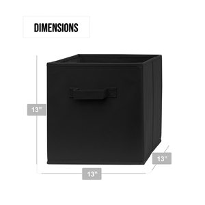 Multiple Colors Collapse Fabric <b>Cube</b> Non Woven Foldable Clothes <b>Storage</b> Box <b>Storage</b> Bins - Product Image 2