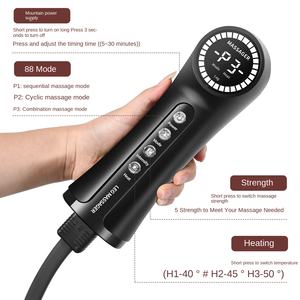 Masajeador de Piernas con Bolsas de Aire Completas para Comodidad y Relajación, con Terapia de Vibración y Calor para Rodilla, Muslo, Pantorrilla y Pie - Product Image 3