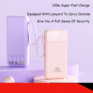 20000mah viene fornito con carica rapida di linea Mini Ultra-sottile alimentazione <span class=keywords><strong>Mobile</strong></span> condivisa Ultra-sottile portatile 120W intelligente carica rapida alimentazione <span class=keywords><strong>Mobile</strong></span> - Product Image 5