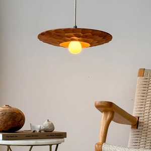 โคมไฟห้อยสไตล์ญี่ปุ่นแบบทาทามิ ชิคุฟูกุ สำหรับห้องอาหาร เคาน์เตอร์บาร์ ทางเข้า โคมไฟระย้าแบบญี่ปุ่นที่ทนทาน - Product Image 4