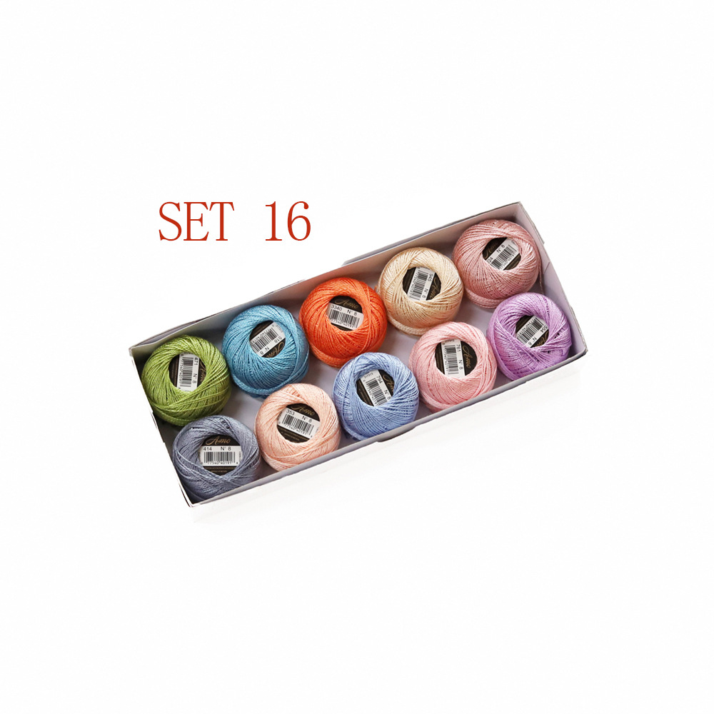 Pearl Cotton Thread Set 16