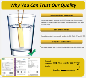 Collar con colgante de 26 letras inglesas a la moda, collar de <span class=keywords><strong>cadena</strong></span> de caja cuadrada pequeña creativa de aleación chapada en <span class=keywords><strong>oro</strong></span> para mujeres y hombres - Product Image 5