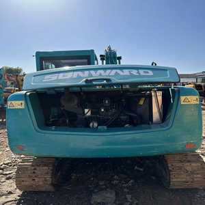 Excavatrice sur chenilles hydraulique SUNWARD SWE150E 100E 90E 80E 70E de 15 tonnes, machine de construction d'occasion, équipement de terrassement - Product Image 2