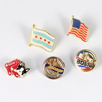 Badge en métal émaillé personnalisé pour chapeau, casquette ou revers, idéal pour les souvenirs touristiques - Vente en gros
