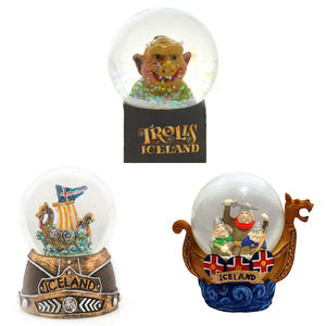 Estatua de Barco Vikingo de Resina Personalizada, Islandia, Dinamarca, Suecia, Figura Noruega, Adorno Nórdico, Muñeco de Recuerdo, Troll con Suéter - Product Image 4