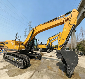 รถขุดตีนตะขาบขนาดกลาง XE215G เครื่องยนต์ไฮดรอลิกที่เชื่อถือได้ พร้อมปั๊มและเกียร์สำหรับงานดิน งานก่อสร้างถนน และโครงการเหมืองหิน คุณภาพสูง - Product Image 6