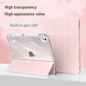 Vente chaude <span class=keywords><strong>coque</strong></span> souple trois fois tablette ordinateur étui de protection absorbant les chocs pour <span class=keywords><strong>Ipad</strong></span> <span class=keywords><strong>Air</strong></span> 10.9 10th Gen 10.9 11 pouces - Product Image 2