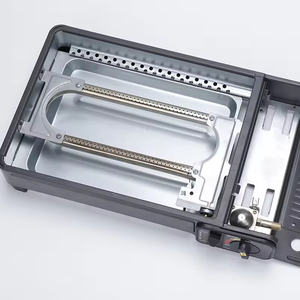 Mini quemador de gas de 3200W con certificado CE, cocina portátil para acampar al aire libre con potencia de fuego automática, parrilla para barbacoa de combustible de butano y hierro - Product Image 2