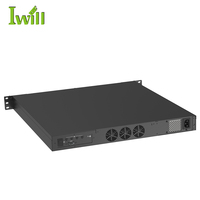 Serveur 1U avec console de support LAN I3/I5/I7 6 de 12e génération et 2 groupes de contournement pour VPN en stock