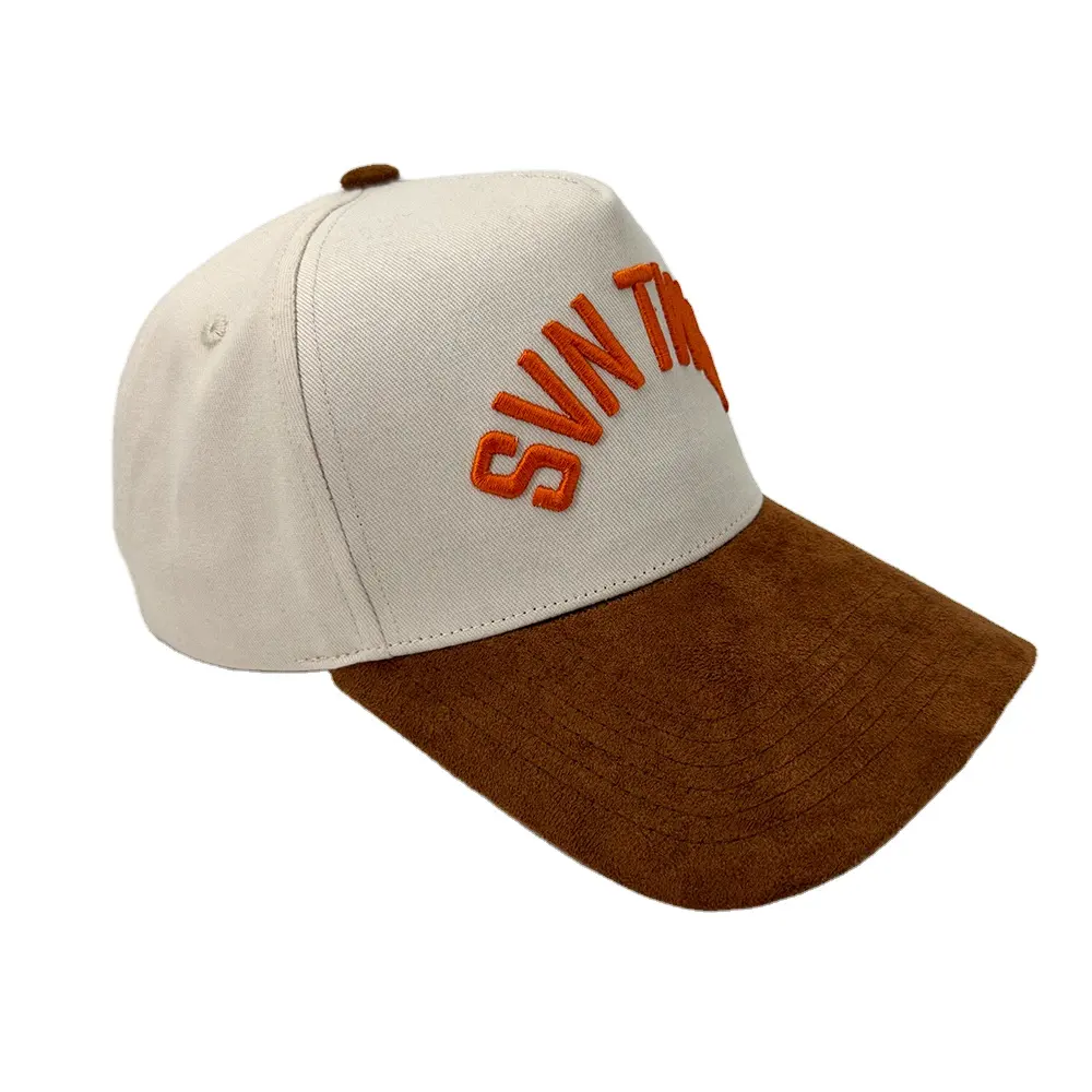 custom sports cap 100% cotton 3D embroidery logo baseball cap