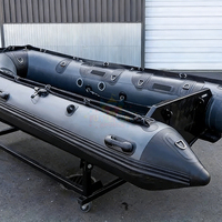 Bateau pneumatique gonflable jaune, yacht en PVC Hypalon, bateau de pêche gonflable, plancher à pont pneumatique, bateau gonflable portable rapide, kayak