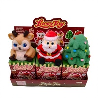 Coffret Cadeau de Noël Surprise : Jouets Squishy Anti-Stress à Presser, Figurines de Bureau à Collectionner