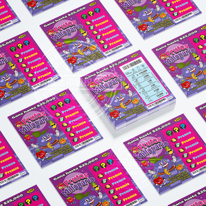 宝くじ券印刷プリペイドスクラッチ通話バーコード付き包装 & 印刷製品スクラッチカード - Product Image 6