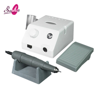 Ponceuse à ongles électrique professionnelle à prix avantageux, nouvelle machine de polissage brossé avec contrôle de vitesse et changement de direction en un clic, et pédale.