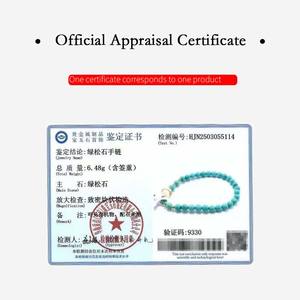 LONGFENG Unisex High-End 18K Gold Plated S925 <b>Silver</b> Chain Link <b>Bracelet</b> Genuine Natural Turquoise <b>Beads</b> Fashionable Bangles - Product Image 5