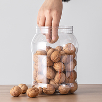 Vente chaude bouteille en plastique transparent de grande capacité matériau PET kimchi de qualité alimentaire et bouteille de stockage de grains divers
