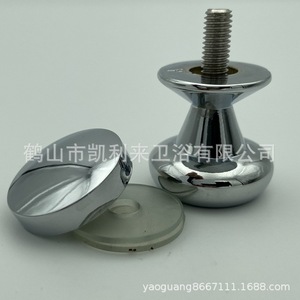 Manija de Baño Kellyto K212 de Aleación de Zinc, 27.5mm, Cromada, de un Solo Orificio - Product Image 3