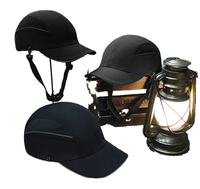 Casco de Seguridad Deportivo de Moda, Gorra Protectora, 100% Poliéster, Malla Transpirable, Impermeable, Ligero, Bordado a Mano