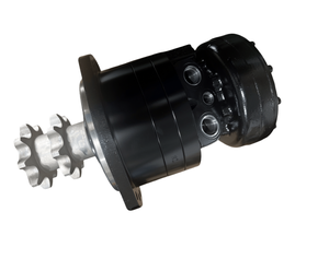 Motor de Engranajes Hidráulico de Gran Cilindrada 03 con Eje de Transmisión Final - Product Image 3