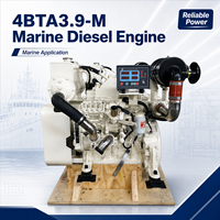 Moteur diesel marin turbocompressé refroidi par air SCDC 4BT3.9-M 4BTA3.9-M 68-110 kW 4 cylindres pour la propulsion des yachts et des bateaux de pêche