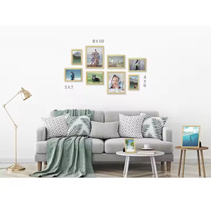 Bureau de mariage en gros décoration de la maison cadre photo PS plastique 5X7 petit cadre photo en plastique cadre photo de famille pour bureau - Product Image 6