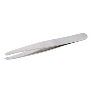Pinzas de Acero Inoxidable para Cejas para Mujeres y Hombres, Pinzas de Grado Médico para Depilación Facial y Eliminación de Vello Encarnado, Pinzas de Marca Privada - Product Image 2