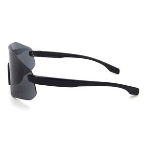 Lunettes de soleil de sport pour hommes, sans monture, UV400, coupe-vent, avec verres PC, pour la course à pied et le cyclisme, incassables - Product Image 2