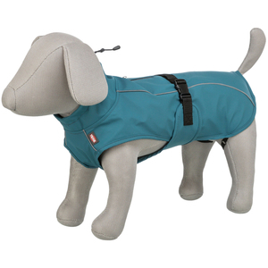 Impermeable para Mascotas Vimy Talla M, Color Azul Petrol, Ropa para Perros - Product Image 2