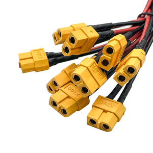 M12 M12 M16 su geçirmez 2 3 4 5 6 8 9 Pin IP67 IP68 konektörü açık LED ışık erkek XT60 kadın güç pil kablosu - Product Image 4