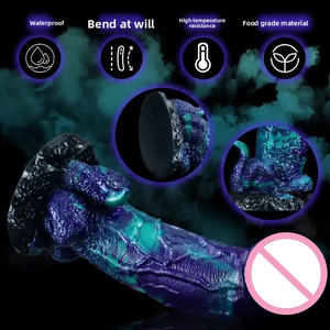 Produits pour adultes Vente <span class=keywords><strong>en</strong></span> gros Gode <span class=keywords><strong>en</strong></span> silicone Dong <span class=keywords><strong>Taureau</strong></span> Jouet sexuel adulte pour femmes Couples Gode mythique fantastique - Product Image 6