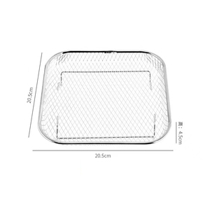 Griglia a 3 livelli impilabile in acciaio inossidabile <span class=keywords><strong>per</strong></span> <span class=keywords><strong>friggitrice</strong></span> <span class=keywords><strong>ad</strong></span> <span class=keywords><strong>aria</strong></span>, <span class=keywords><strong>accessori</strong></span> <span class=keywords><strong>per</strong></span> <span class=keywords><strong>friggitrice</strong></span> <span class=keywords><strong>ad</strong></span> <span class=keywords><strong>aria</strong></span> <span class=keywords><strong>per</strong></span> cottura e disidratazione - Product Image 2