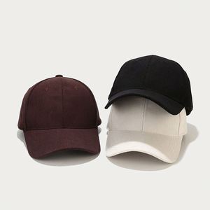 Cappello da sole con visiera curva in velluto a coste, semplice e leggero, per primavera e autunno, personalizzabile, ideale per baseball e viaggi - Product Image 3