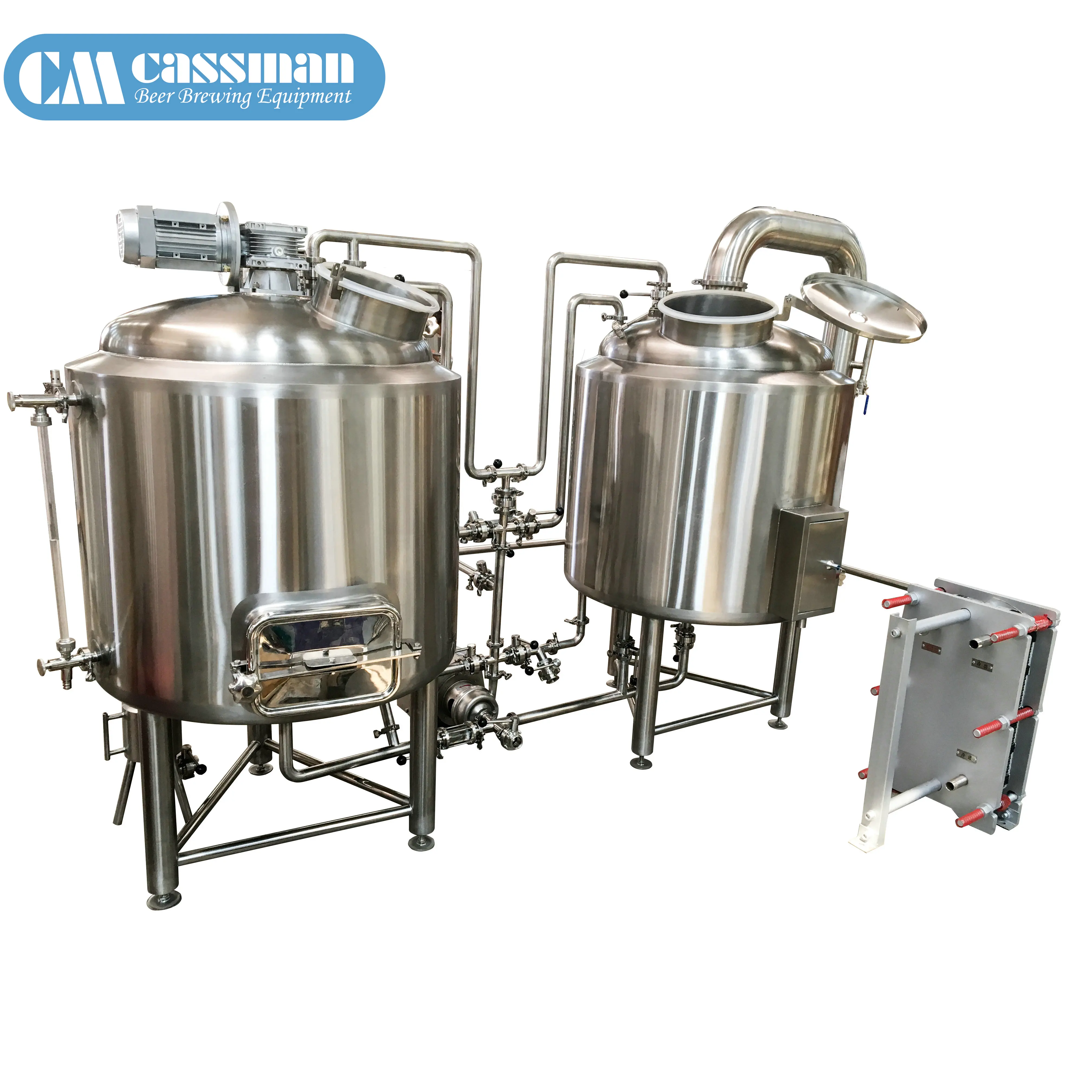 1200L/10BBL microbrewery system for white beer