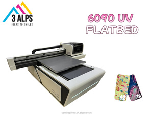3ALPS 2025 New A1 6090 UV Flatbed <b>Printer</b> Inkjet <b>Printers</b> Impresora Machine & <b>Scanners</b> <b>With</b> Ink for Card Screen Printing - Product Image 4