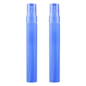 Пустая пластиковая парфюмерная упаковка, ручка с мелким распылителем, дешевая пластиковая бутылка с распылителем, 10 мл, ручка, парфюмерные бутылки
