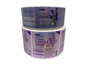 Étiquette adhésive synthétique PET à prix d'usine, autocollante, imperméable, résistante à l'huile, pour emballage <span class=keywords><strong>de</strong></span> <span class=keywords><strong>savon</strong></span> <span class=keywords><strong>de</strong></span> <span class=keywords><strong>Castille</strong></span> et cosmétiques - Product Image 6