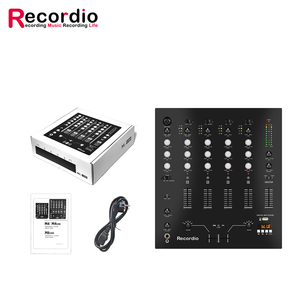 GAX-DM6 USB âm thanh mixer 6 kênh Mixer BT DJ điều khiển Stereo Mixer kỹ thuật số âm thanh trộn hệ thống điều khiển tốc độ với 3 ban nhạc EQ - Product Image 6