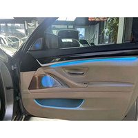 Pour BMW Série 5 F10 F11 F18 LED éclairage intérieur lumière ambiante App contrôle RGB lumières d'ambiance décoratives