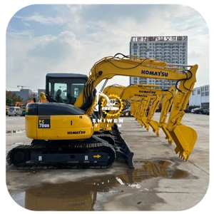 Gebruikt Japanse <span class=keywords><strong>Komatsu</strong></span> <span class=keywords><strong>PC78US</strong></span> graafmachine, 8 ton, nul swing, voor bouw, import. <span class=keywords><strong>Komatsu</strong></span> <span class=keywords><strong>PC78US</strong></span>, PC110, PC120, PC130. - Product Image 1