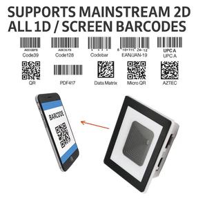 Módulo Escáner de Código de Barras OEM Integrado 2D con Lector de Códigos QR TTL Wiegand RS232 USB, Certificado CE para Máquinas de Kiosco - Product Image 6