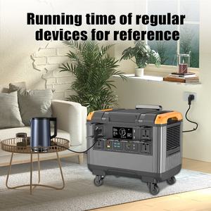 Estación de Energía Portátil de 3000W, 2688Wh, Generador Solar LiFePO4 con UPS para Camping y Emergencias - Product Image 6