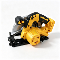 Scie circulaire sans fil rechargeable 20V 185mm sans balais avec réglage, compatible avec les batteries DeWalt, pour le travail du bois