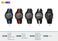 Montre analogique SKMEI 2007 tendance pour hommes adultes, résistante à l'eau jusqu'à 30 m, idéale pour la randonnée quotidienne et les rassemblements sociaux décontractés