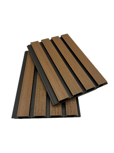 ألواح حوائط حديثة مقاومة للماء كسوة خارجية للحدائق بتصميم مخدد خالية من الرطوبة للوقوف الخارجي - Product Image 3