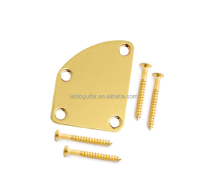 Junta de guardabarros personalizada, placa de guitarra para cuello, 3 colores, placa F con logotipo personalizado, fabricante OEM - Product Image 4