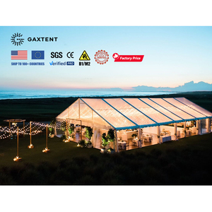 40 Tente <span class=keywords><strong>de</strong></span> mariage en aluminium Iflateble Cupl Tentent Draping Dome 30x50 Large Patio 10x30 Canvas Floating - Product Image 1