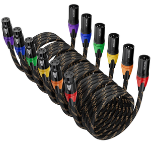 Cable Adaptador Divisor de Audio XLR Europe 8line De Icam <span class=keywords><strong>Egygold</strong></span> con Cubierta de PVC de 5m de Longitud para Uso en Cámaras y Televisores en Alemania, Polonia y Austria - Product Image 4