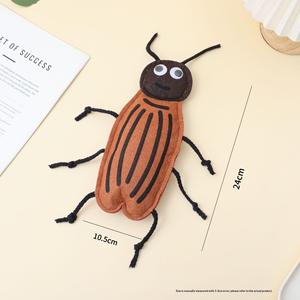 Giocattoli per Gatti Serie Insetti all'Ingrosso dalla Fabbrica: Coccinella e Scarabeo in Feltro Resistenti ai Morsi, Giocattoli Interattivi <span class=keywords><strong>da</strong></span> Masticare per la Dentizione - Product Image 6