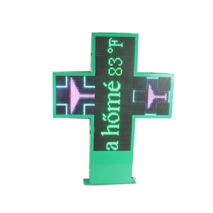 Cruz de Farmacia LED a Todo Color, Pequeña, Ligera, de Alto Brillo, Resistente al Agua para Exteriores - Product Image 5