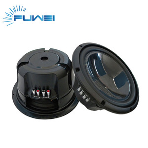 Caisson de basses de voiture double 4 ohms 12 pouces avec double klaxon Haut-parleur de musique audio haute puissance pour de grandes performances pour le système audio de voiture - Product Image 1
